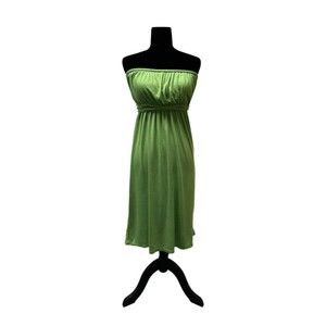 Banana Republic Green Casual Dress with Belt, XL, Pre-owned